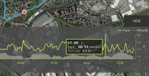 Endomondo website map view